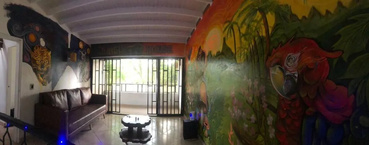 Jungle House Medellin Hostel Colombia